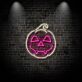 Halloween Kürbis LED Neonschild mit freundlichem Gesicht als stimmungsvolle Wanddekoration für Zuhause, Party, Fenster und saisonale Dekoration