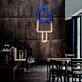 Modernes LED Neonschild Eis am Stiel als stilvolle Wanddekoration für Café, Küche, Dessertladen oder moderne Wohnräume