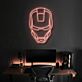 Futuristischer Roboterhelm LED Neonschild für Gaming Zimmer und modernes Interior