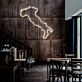 Map Of Italy Neon Sign