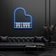 Elegantes Klavier LED Neonschild mit Tastenmotiv für Musikzimmer Wohnzimmer und moderne Wanddekoration