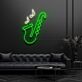Dekoratives Saxophon LED Neonschild mit Musiknoten für Wohnzimmer Bar und Musikzimmer