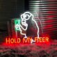 HOLD MY BEER LED-Neonschild für Bar Club