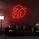 Grünes Blatt LED Neonschild als moderne Wanddekoration für Wohnzimmer Büro oder kreative Innenräume