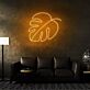 Grünes Blatt LED Neonschild als moderne Wanddekoration für Wohnzimmer Büro oder kreative Innenräume