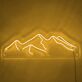 Abstraktes Berglandschaft LED Neonschild für Wohnzimmer Schlafzimmer und moderne Wanddekoration