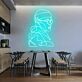 Neon Männer Porträt LED Neonschild Wanddekoration