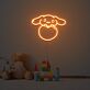 Cinnamon On The Heart Neon Sign Fashion Custom Neon Sign Lights Night Lamp Led Neon Sign Light For Home Party