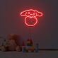 Cinnamon On The Heart Neon Sign Fashion Custom Neon Sign Lights Night Lamp Led Neon Sign Light For Home Party