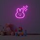 Little Rabbit Wink Neon Sign Fashion Custom Neon Sign Lights Night Lamp Led Neon Sign Light For Home Party