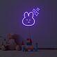 Little Rabbit Wink Neon Sign Fashion Custom Neon Sign Lights Night Lamp Led Neon Sign Light For Home Party