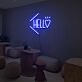 Hello Neon Sign Lights Night Lamp Led Neon Sign Light For Home Party