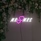 Mr Love Mrs Neon Sign Lights Night Lamp Led Neon Sign Light For Home Party