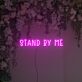 Stand By Me Neon Sign Lights Night Lamp Led Neon Sign Light For Home Party