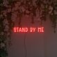 Stand By Me Neon Sign Lights Night Lamp Led Neon Sign Light For Home Party