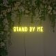 Stand By Me Neon Sign Lights Night Lamp Led Neon Sign Light For Home Party