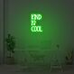 Kind Is Cool Neon Sign Lights Night Lamp Led Neon Sign Light For Home Party