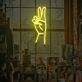 Peace Neon Sign Lights Night Lamp Led Neon Sign Light For Home Party