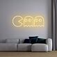 Pac-Man LED-Neonschild im Retro-Gaming-Stil