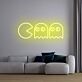 Pac-Man und Geister LED-Neonschild Wohnzimmer Gaming Room