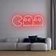 Pac-Man und Geister LED-Neonschild Wohnzimmer Gaming Room