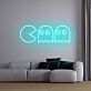 Pac-Man und Geister LED-Neonschild Wohnzimmer Gaming Room