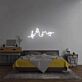 Musiknoten mit Notenschlüssel LED-Neonschild Schlafzimmer Wohnzimmer