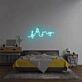 Musiknoten mit Notenschlüssel LED-Neonschild Schlafzimmer Wohnzimmer