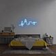 Musiknoten mit Notenschlüssel LED-Neonschild Schlafzimmer Wohnzimmer
