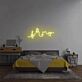 Musiknoten mit Notenschlüssel LED-Neonschild Schlafzimmer Wohnzimmer