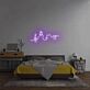 Musiknoten mit Notenschlüssel LED-Neonschild Schlafzimmer Wohnzimmer