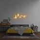 Musiknoten mit Notenschlüssel LED-Neonschild Schlafzimmer Wohnzimmer