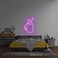 Kaffeetasse mit Dampf LED-Neonschild Wohnzimmer Schlafzimmer