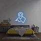 Standortmarkierung mit Bergsymbol LED-Neonschild Schlafzimmer Wohnzimmer