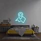 Standortmarkierung mit Bergsymbol LED-Neonschild Schlafzimmer Wohnzimmer