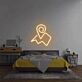 Standortmarkierung mit Bergsymbol LED-Neonschild Schlafzimmer Wohnzimmer