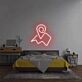Standortmarkierung mit Bergsymbol LED-Neonschild Schlafzimmer Wohnzimmer