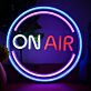 ON AIR LED-Neonschild für Studio und Podcast