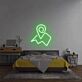 Standortmarkierung mit Bergsymbol LED-Neonschild Schlafzimmer Wohnzimmer