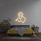 Standortmarkierung mit Bergsymbol LED-Neonschild Schlafzimmer Wohnzimmer