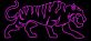 Tiger LED-Neonschild für Bar und Club