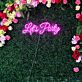 Let's Party LED-Neonschild für Party und Event