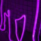 Einhorn LED Neonschild im verspielten Design als leuchtende Wanddekoration für Kinderzimmer Jugendzimmer und kreative Räume