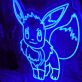 Fuchs LED Neonschild im verspielten Cartoon Design als leuchtende Wanddekoration für Kinderzimmer Jugendzimmer und Gaming Zimmer