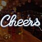 Cheers LED Neonschild für Party und Feier