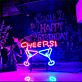 Cocktailgläser LED Neonschild für Bar und Party