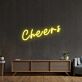 Cheers LED Neonschild für Wohnzimmer Bar und Party
