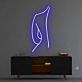 Minimalistische Körperlinie Frau LED-Neonschild Wohnzimmer Atelier