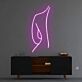 Minimalistische Körperlinie Frau LED-Neonschild Wohnzimmer Atelier