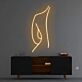Minimalistische Körperlinie Frau LED-Neonschild Wohnzimmer Atelier